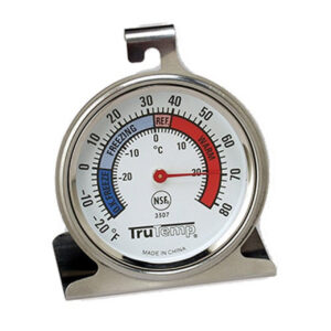 THERMOMETER -30/30 2-1/2'' STAINLESS STEEL CASE