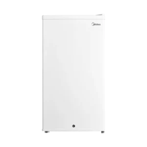 Midea MDRD133FGE01 5FT Mini Refrigerator 86L Compact Fridge with Chiller White