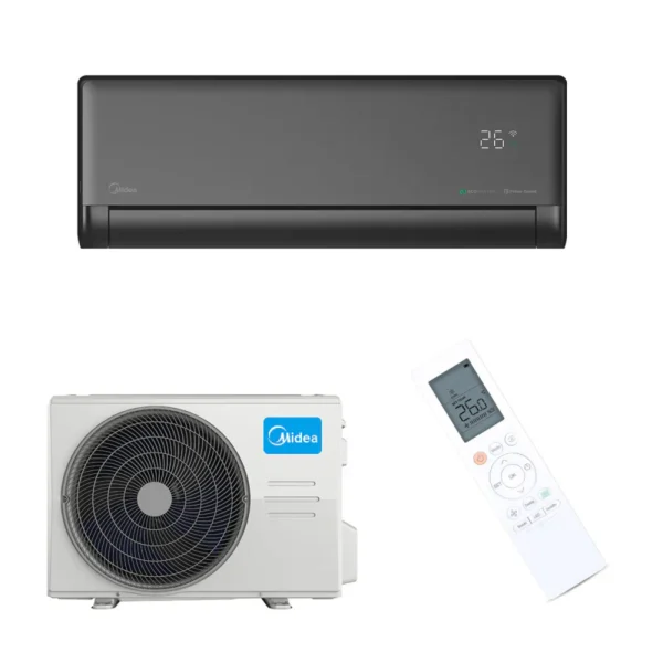 MIDEA SOLSTICE BLACK R32 SERIES INVERTER